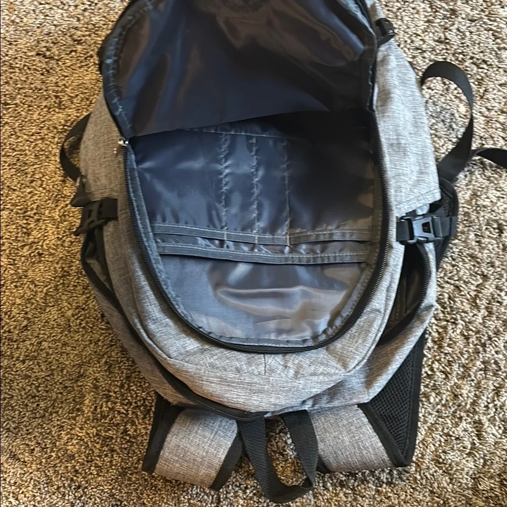 Gray Laptop Backpack for Men